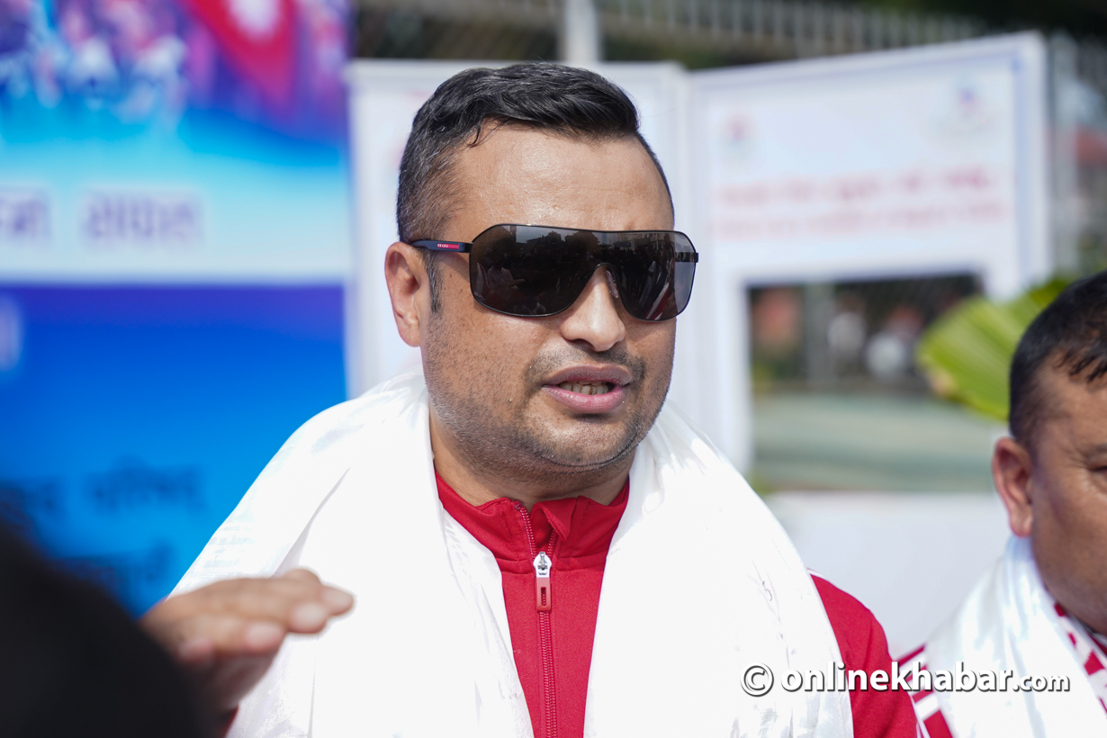 Arika Gurung's coach Kushal Shrestha