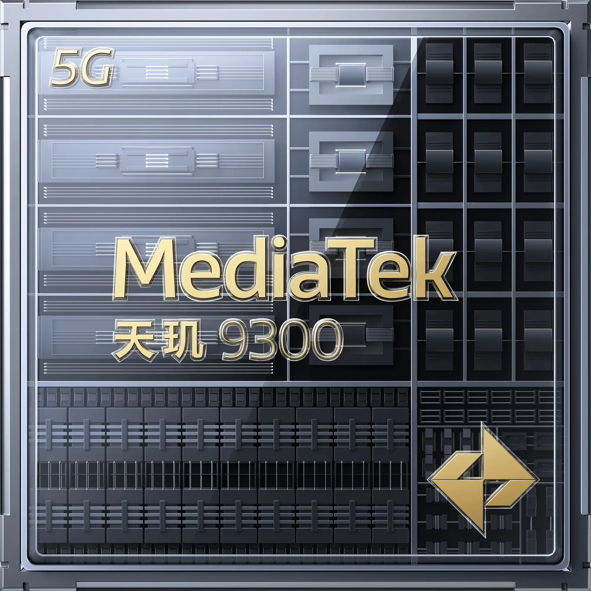 MediaTek Dimensity 9300 chipset. Photo: Vivo