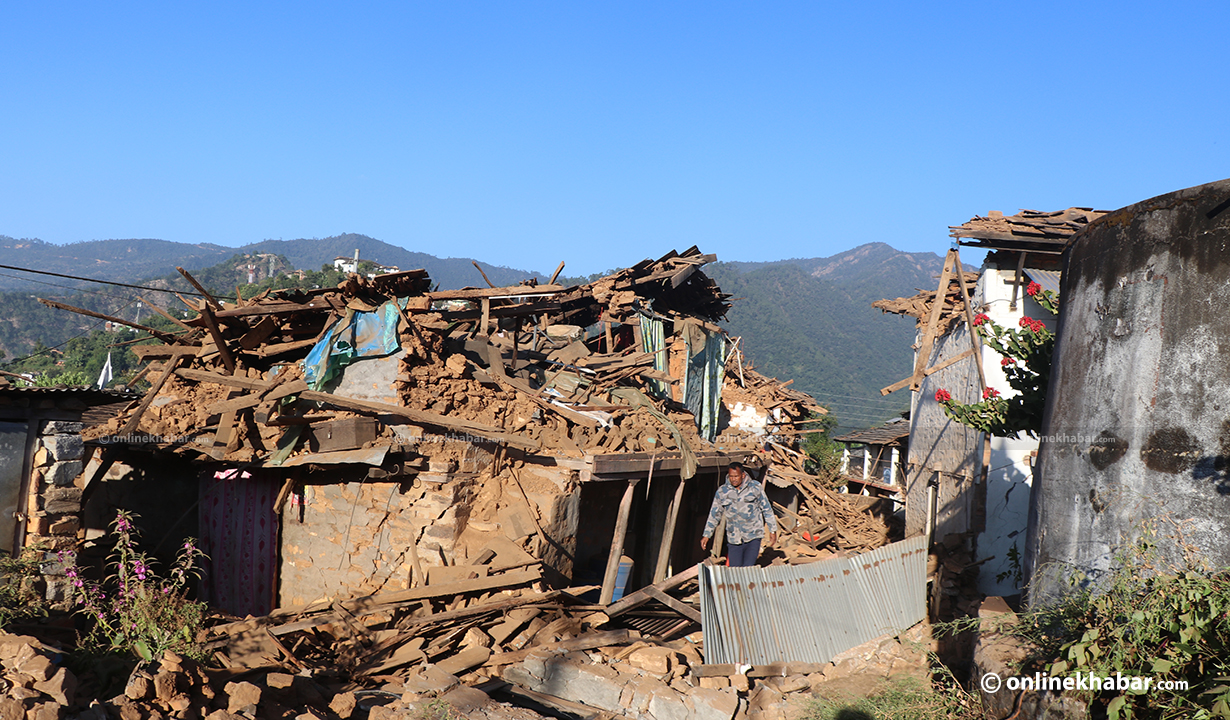 Earthquake jajarkot khalanga