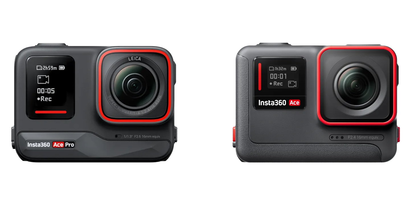 The Insta360 Ace Pro & Ace action cameras are powered by AI