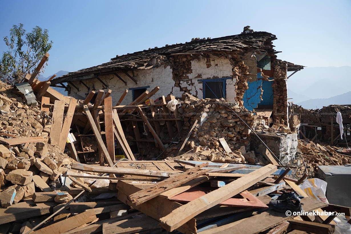 Jajarkot earthquake sparks crisis as food worth Rs 90 million destroyed