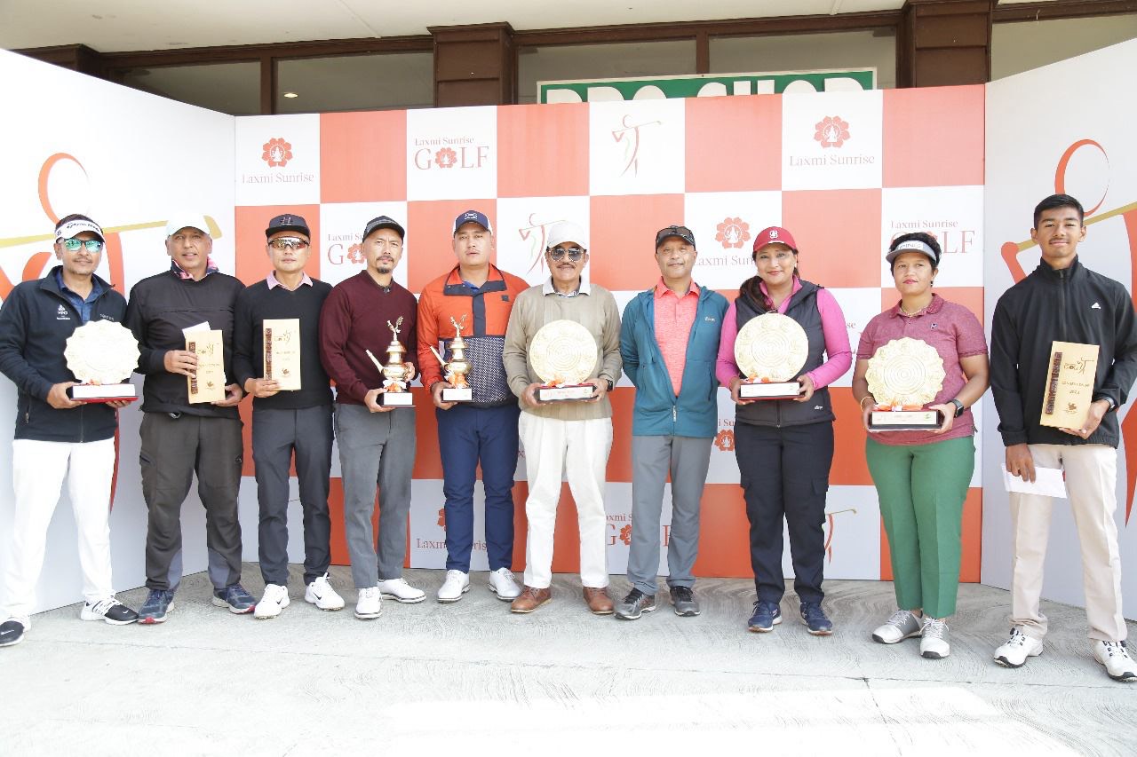 Norbu Tshiring Sherpa wins Laxmi Sunrise Bank Invitational Golf