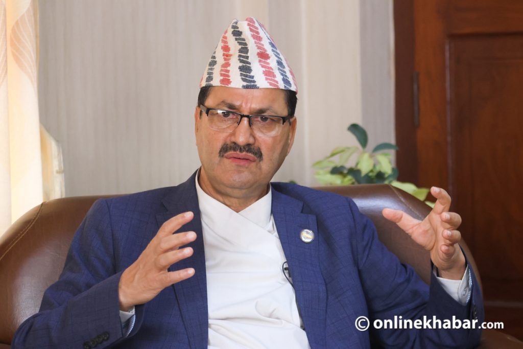 Nepal’s Foreign Minister NP Saud leaving for Qatar to seek Bipin Joshi’s release on December 9
