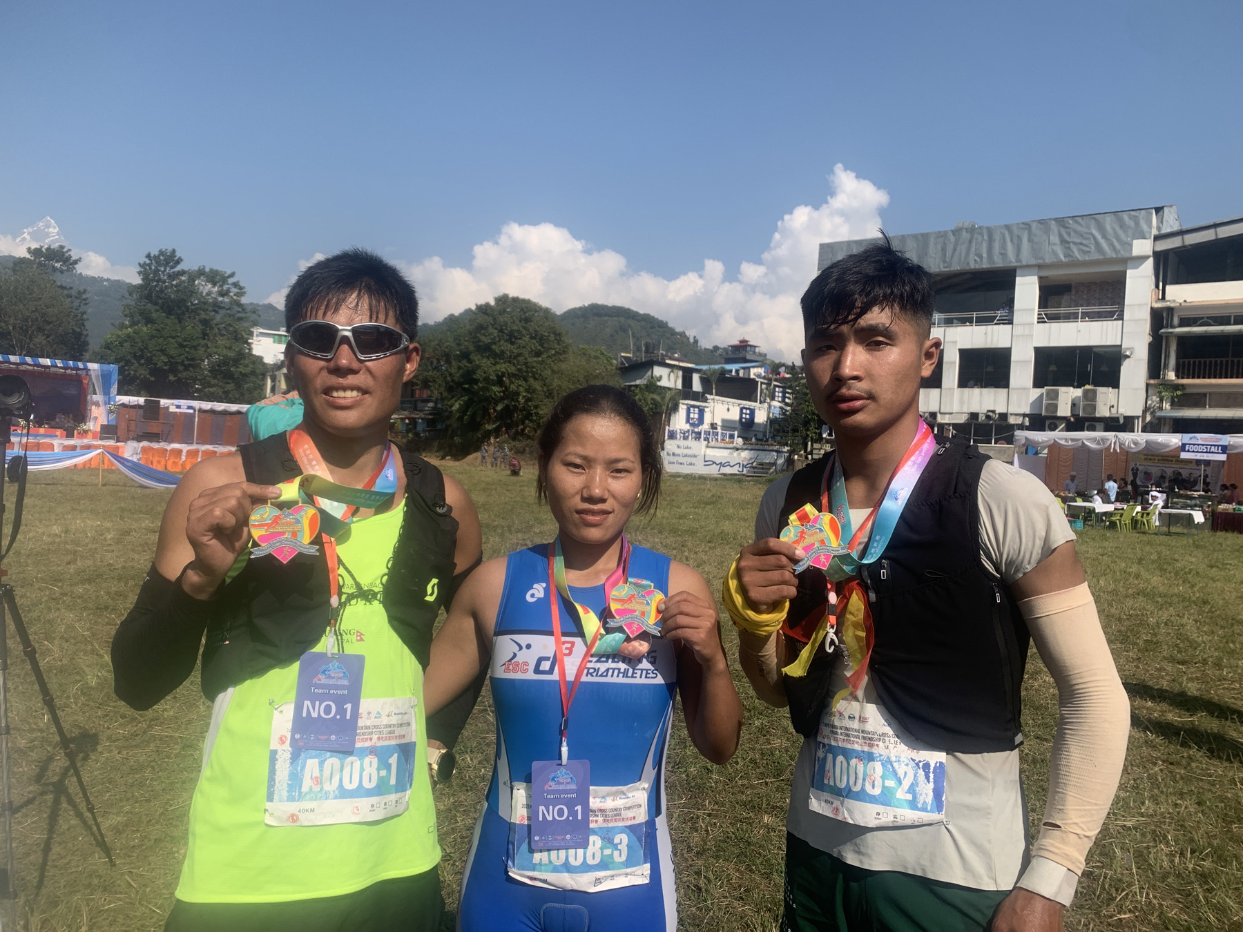 Nepal dominates Nepal-China Cross Country Race Competition