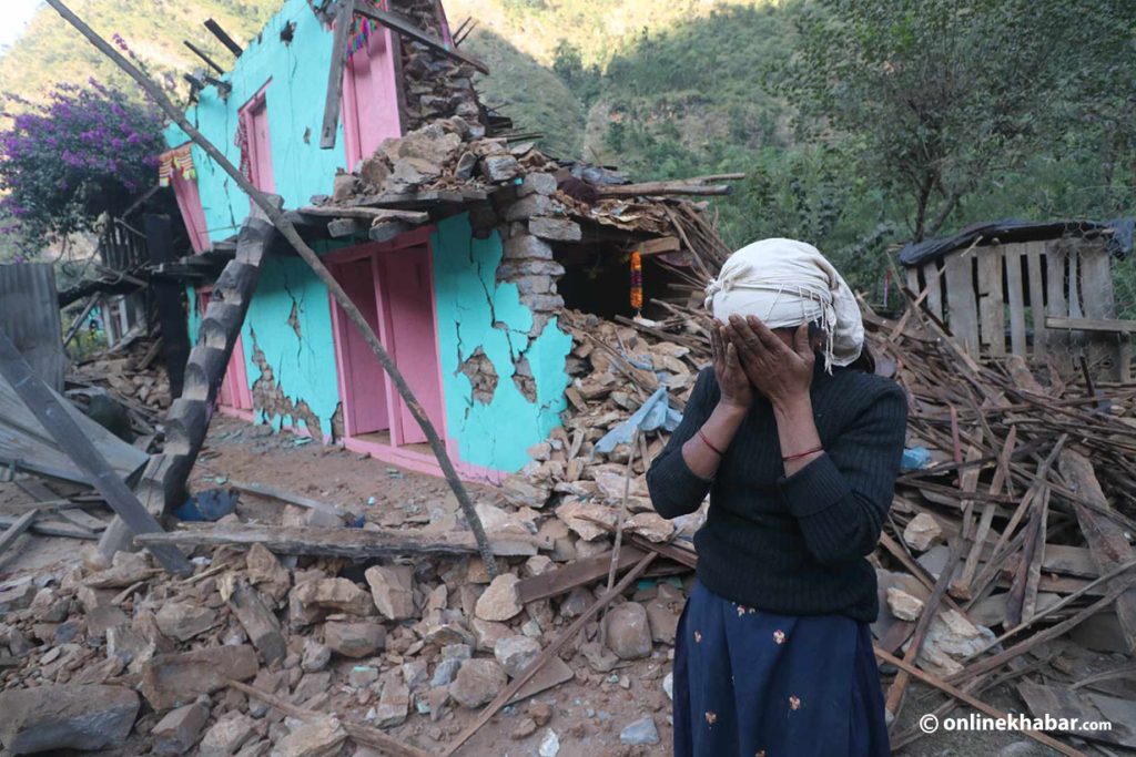 Reports state 16,570 houses completely damaged in Rukum West