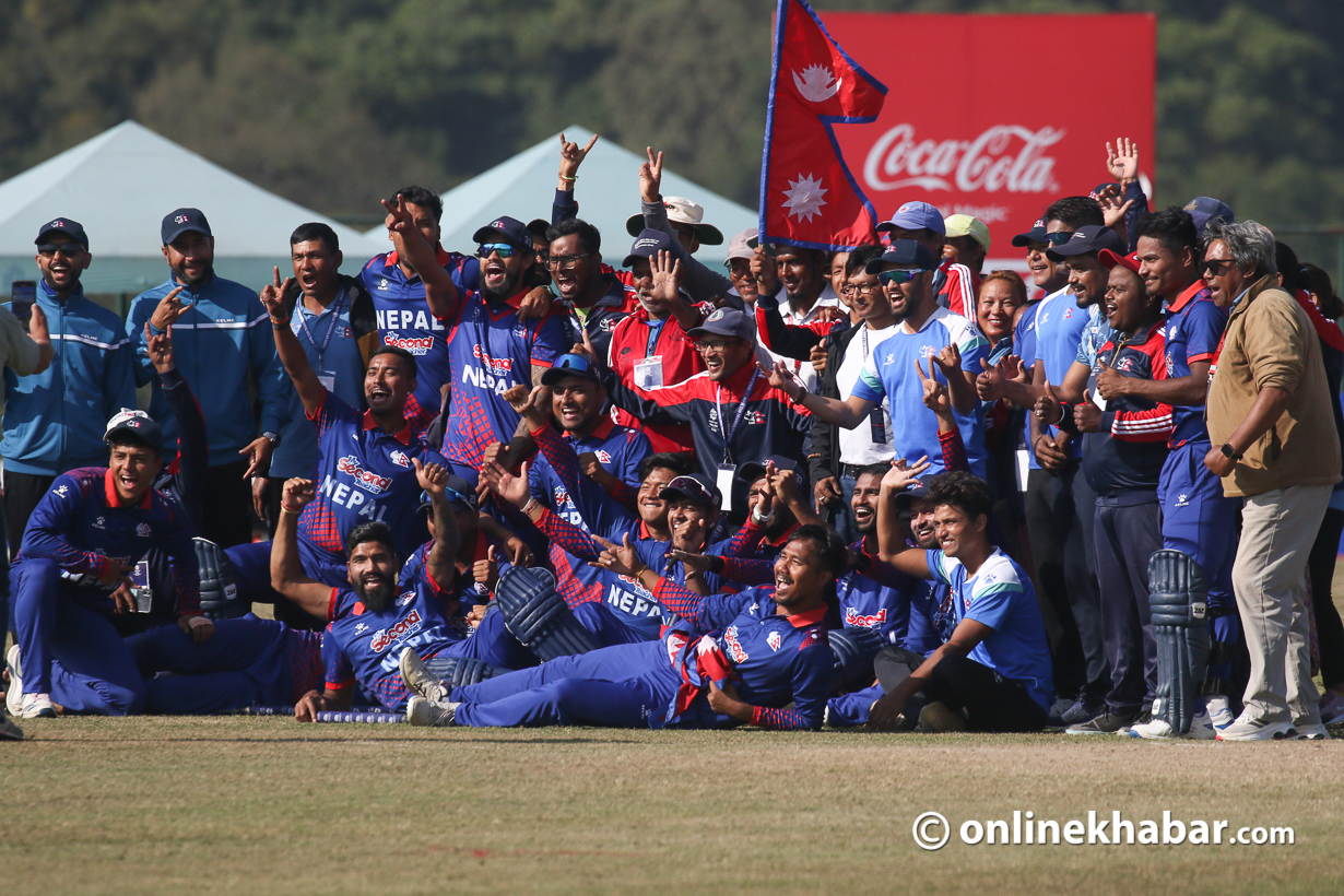 Back among the big boys: Nepal’s road to the T20 World Cup can inspire a new generation