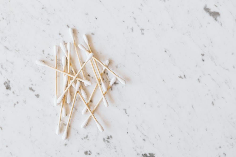 cotton earbuds for rangoli art