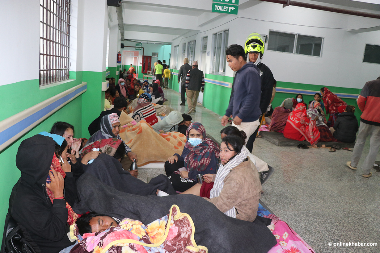 earthquake victims