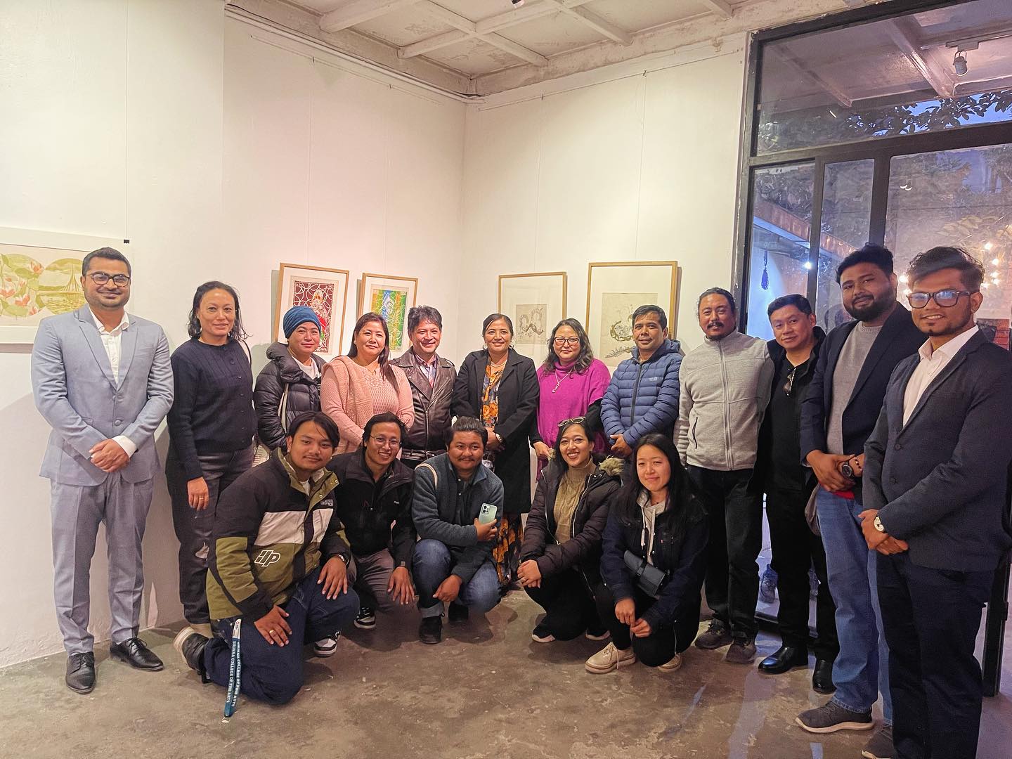 'Lines of Relationship' on display at Mcube Gallery - OnlineKhabar ...