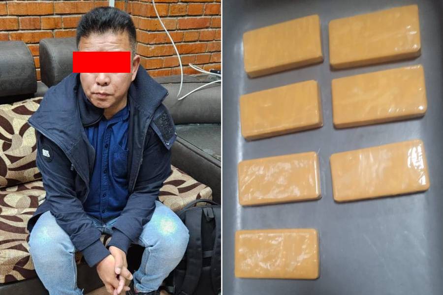 14-kilograms gold smuggling