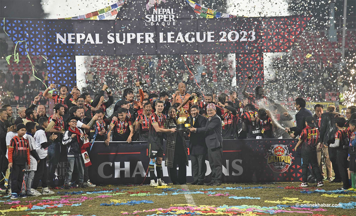 Lalitpur City FC crowned champions of Nepal Super League 2023
