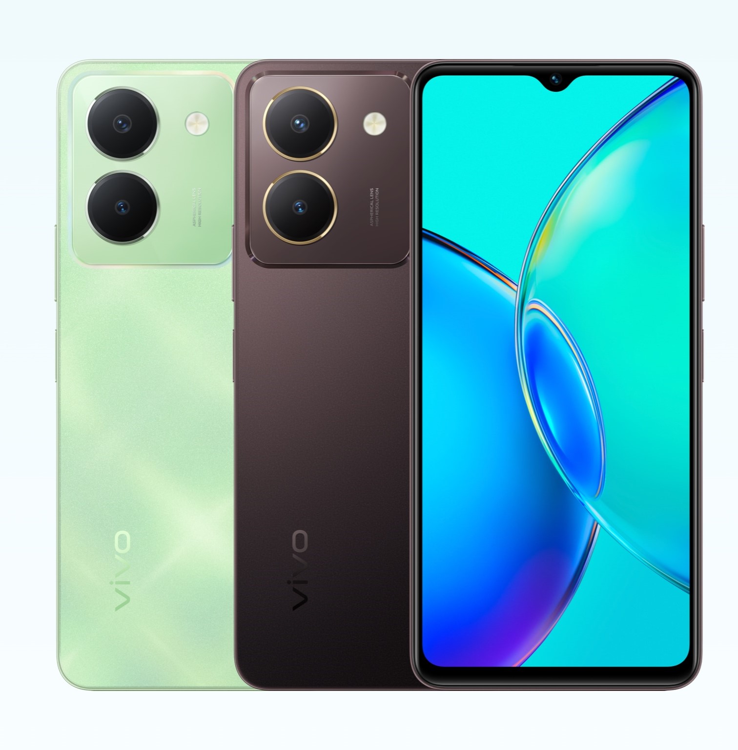 Vivo Y27s colour options. Photo: Vivo Nepal