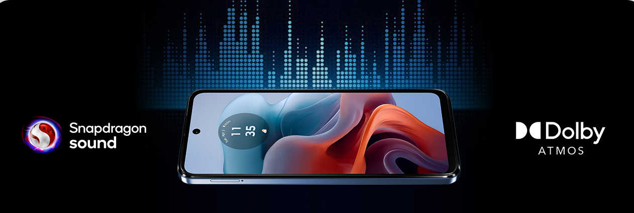 Motorola Moto G34 5G audio. Photo: Lenovo CN 