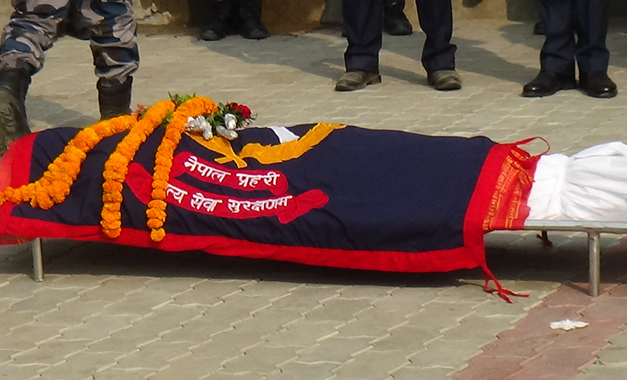Nepal police sub-inspector found dead