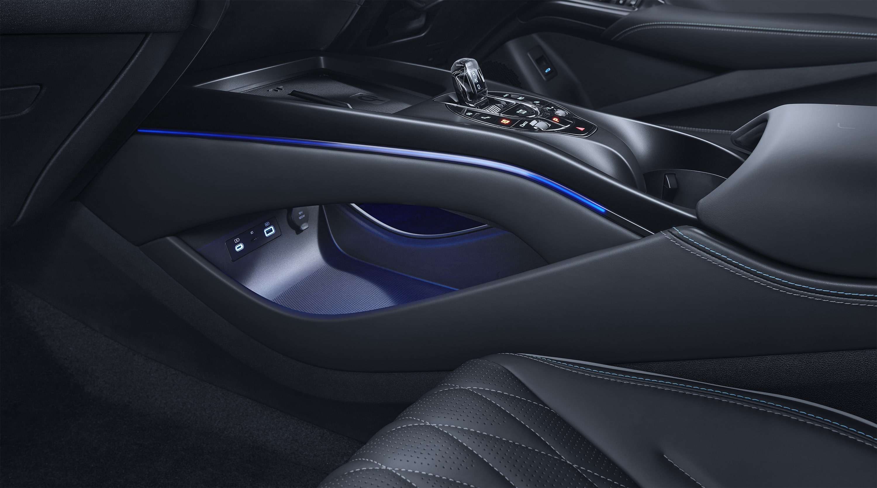 BYD Seal centre console. Photo: BYD