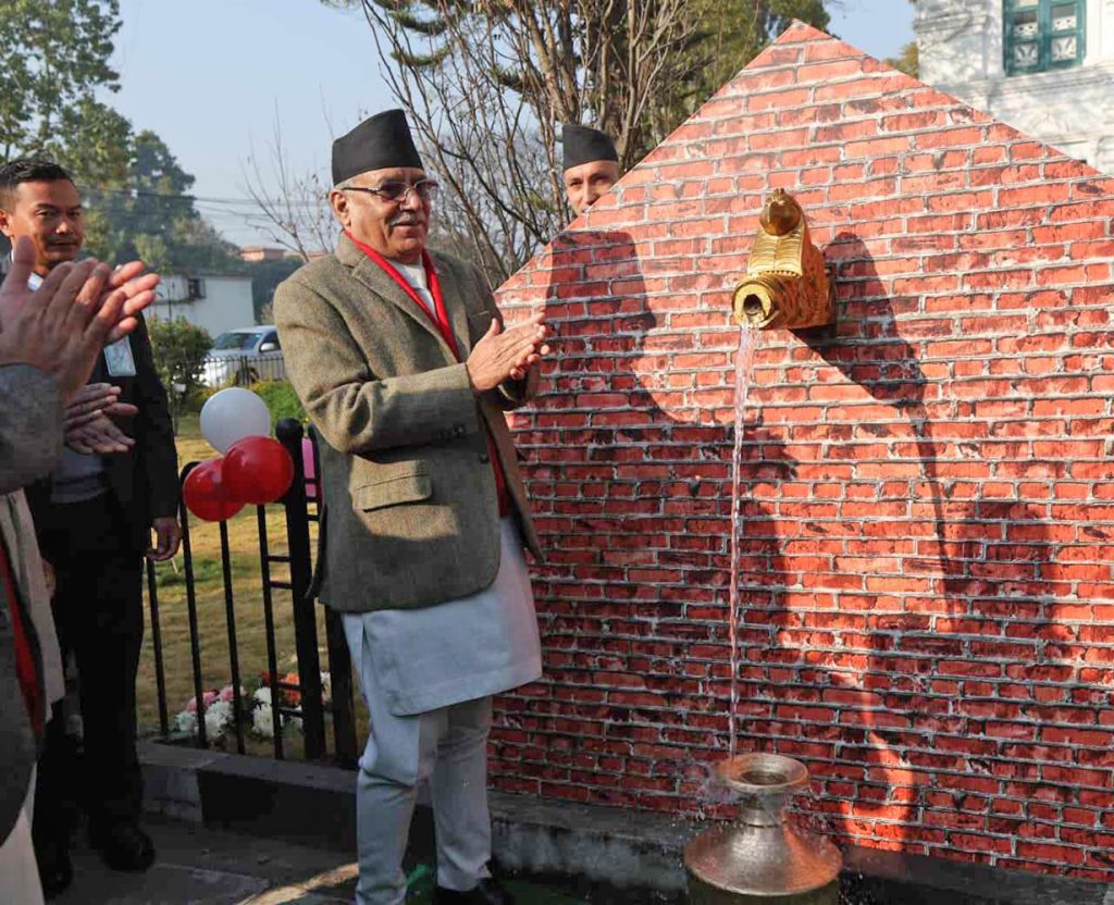 PM Dahal ensures regular Melamchi water supply for Kathmandu