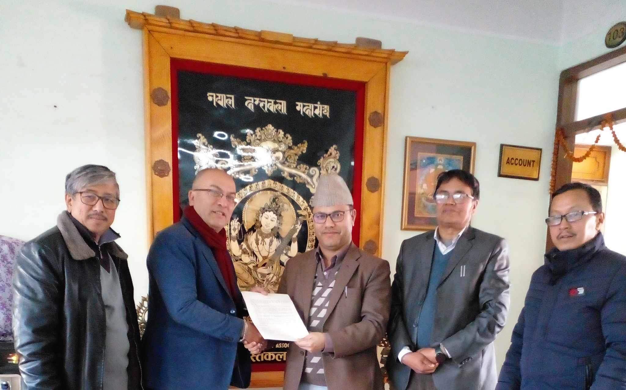 Uttam Devkota appointed director general of Federation of Handicraft Associations of Nepal