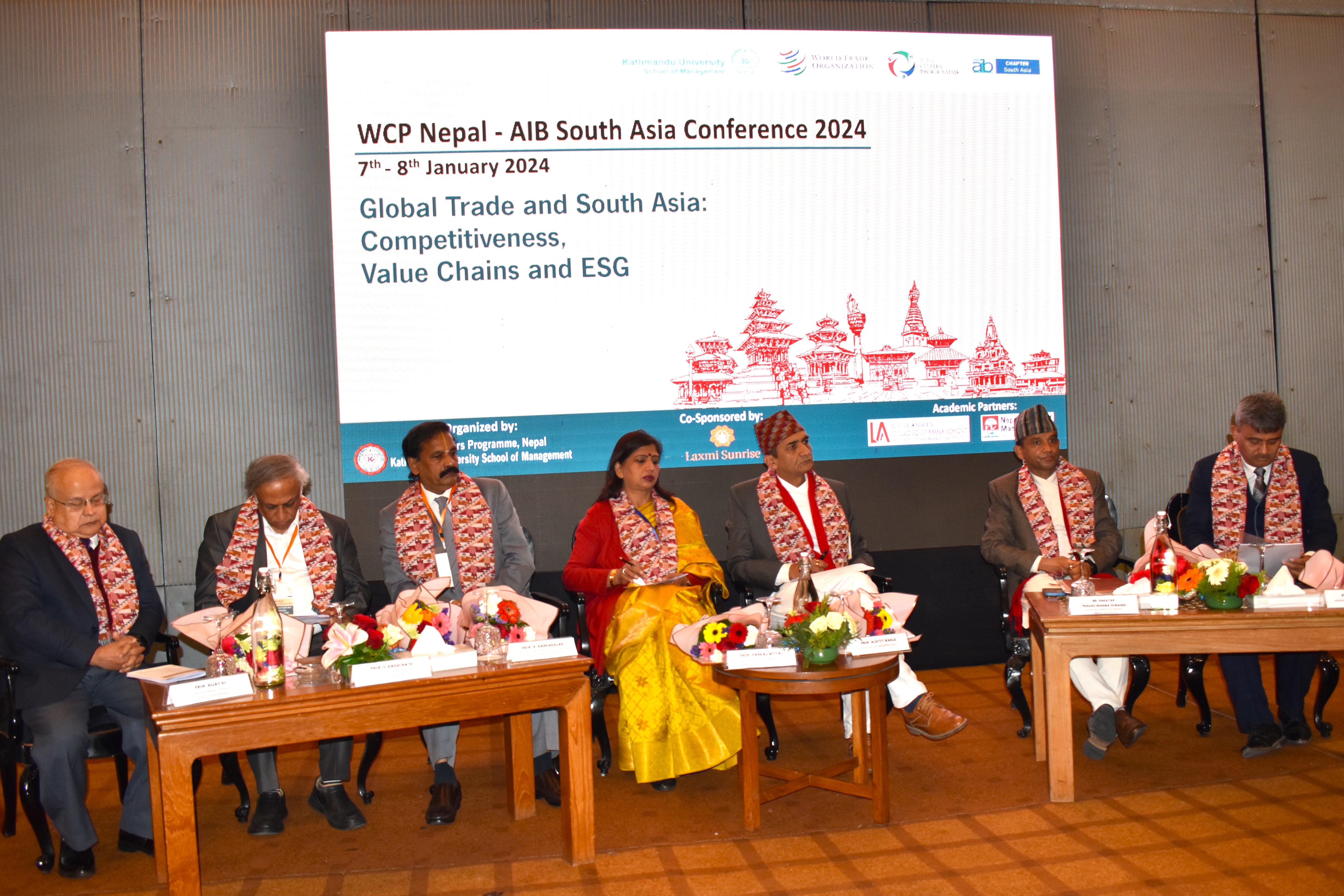 Experts discuss competitiveness, value chains and ESG at WCP Nepal-AIB South Asia Conference