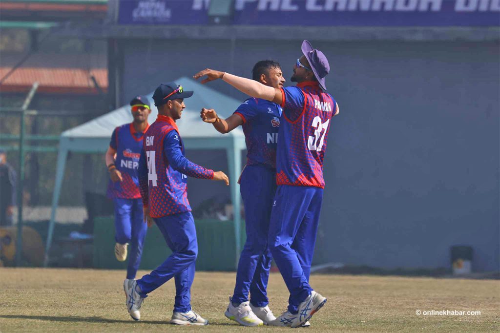 Nepal wins ODI series against Canada