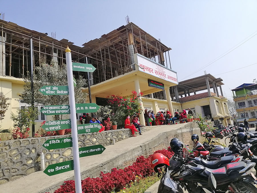 Man dies in OPD queue in Chitwan