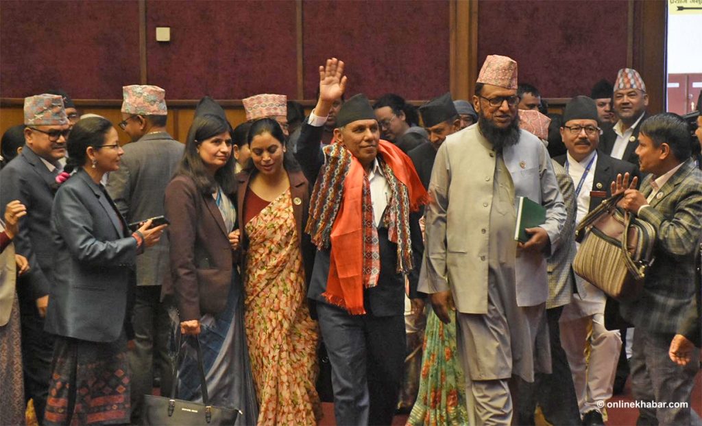 Narayan Dahal elected chairperson of the National Assembly