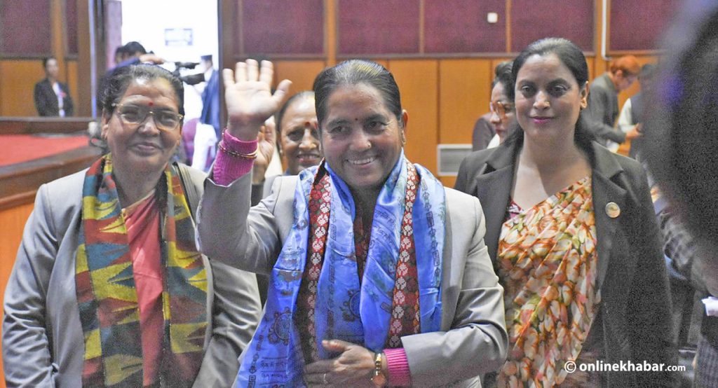 Bimala Ghimire elected as Vice Chairperson of National Assembly