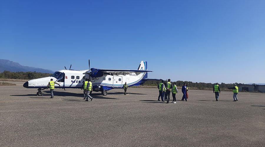 Ramechhap-bound flight returns to Kathmandu due to hydraulic problems