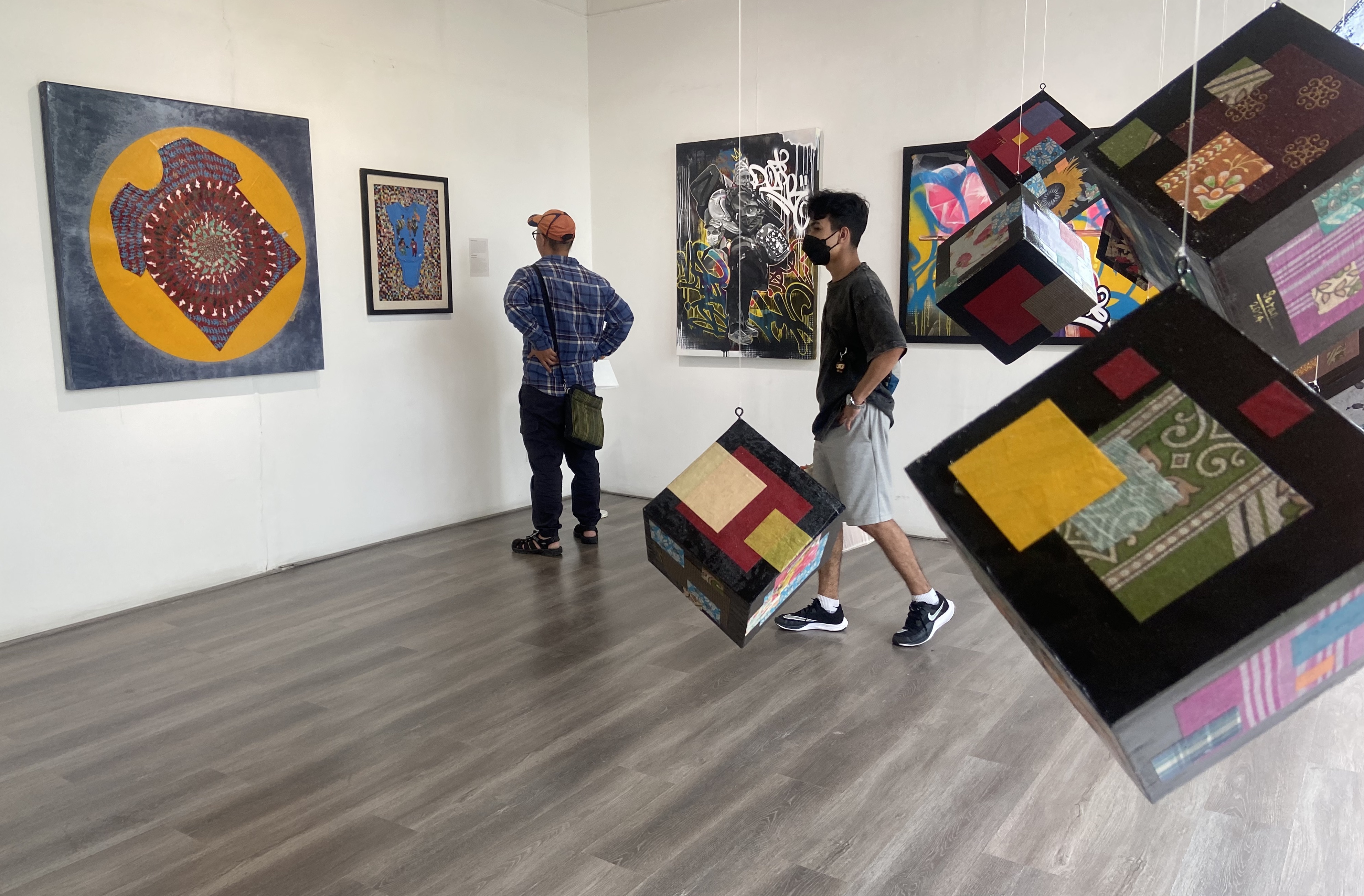 Mcube Young Artists Show 2024 on display