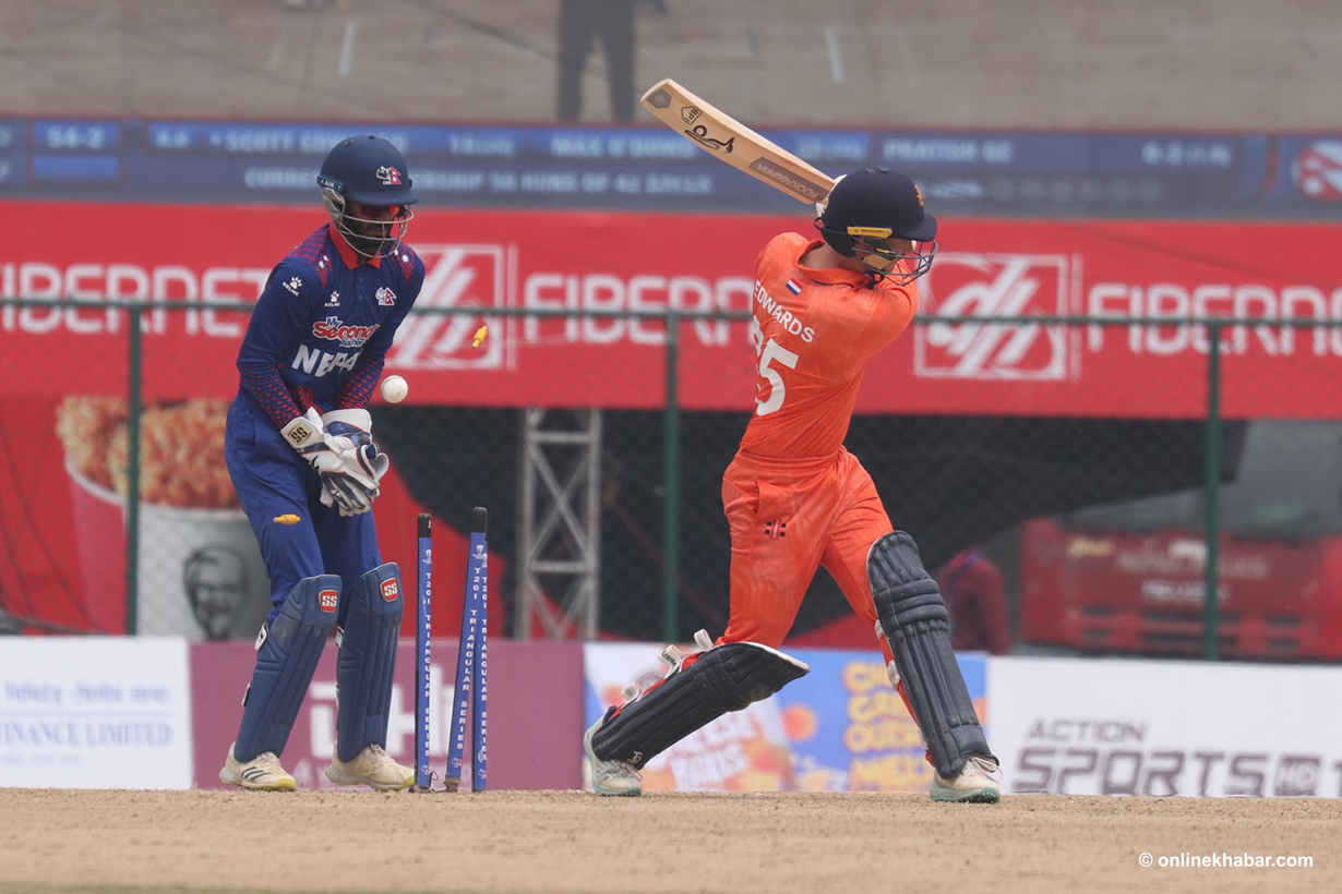 Past T20I results between Nepal and the Netherlands