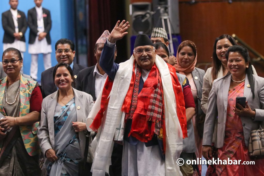 Prime Minister Oli proposes new chapter in Nepali politics