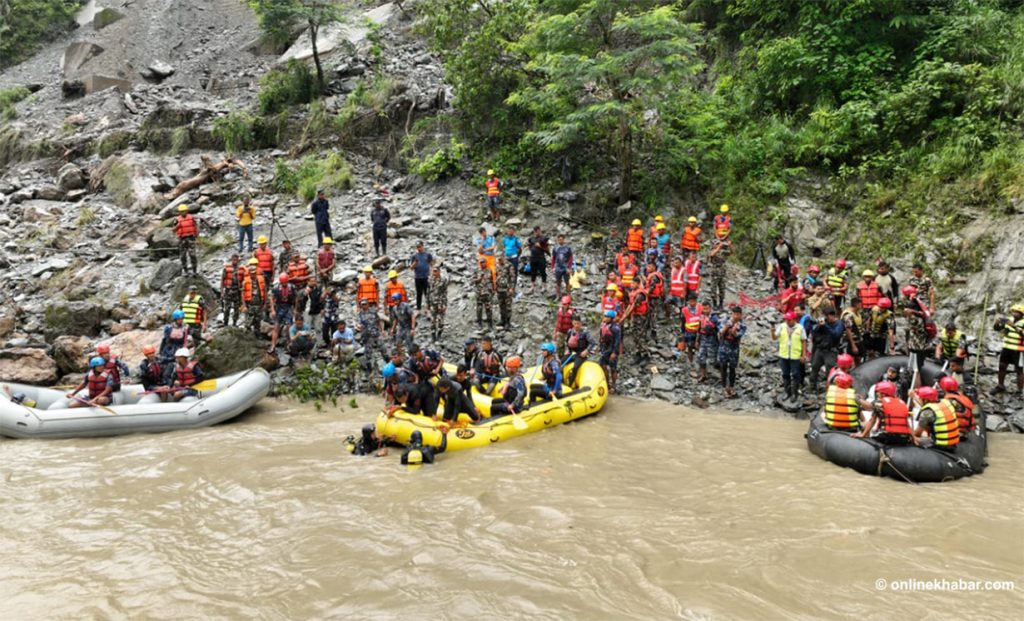 Simaltal disaster: Indian team begins to search for missing bus and passengers