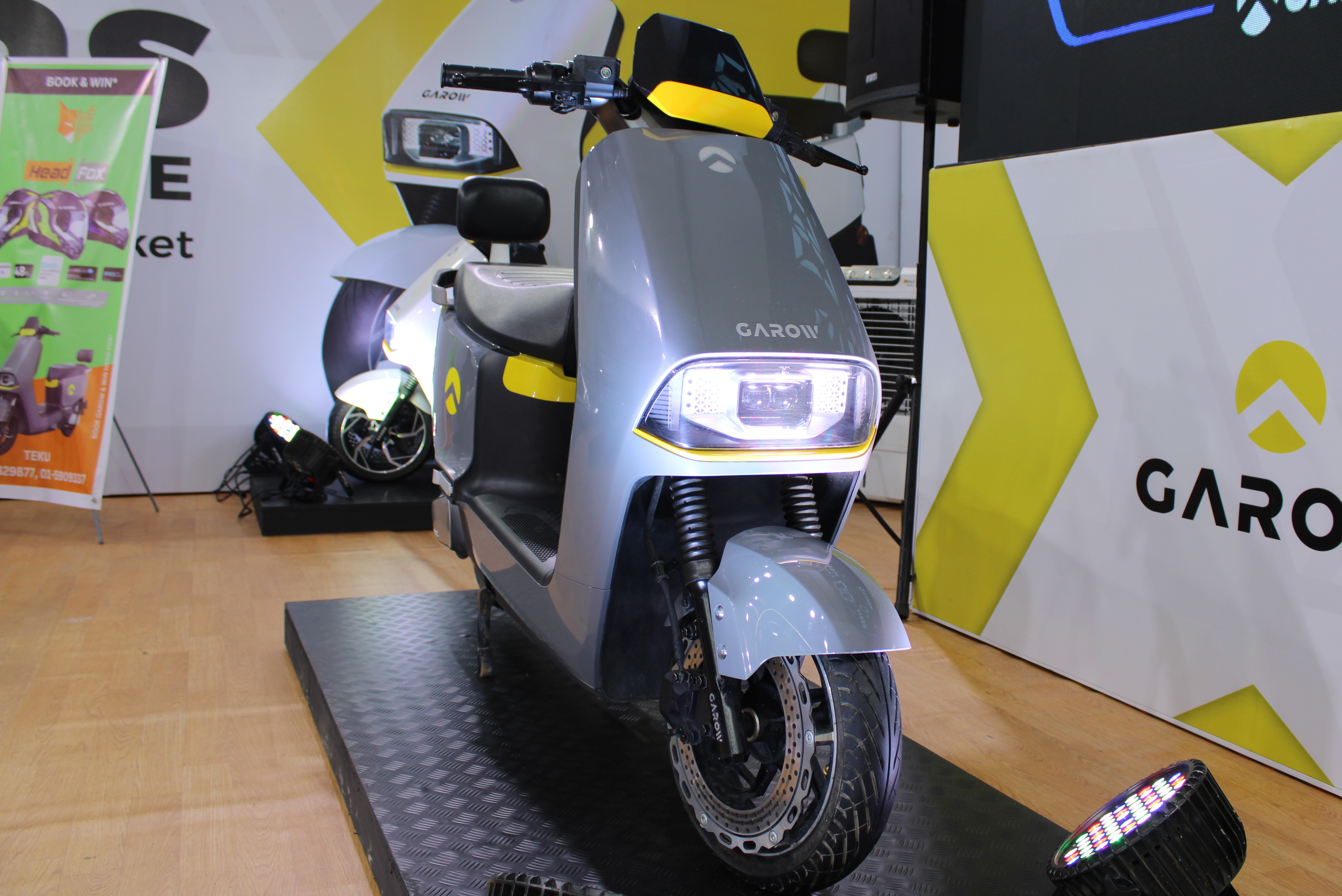 2024 NADA Auto Show electric two-wheelers. Photo: Abhiyan Dahal