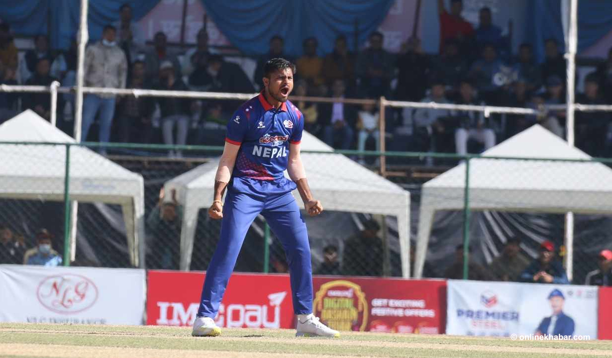 Gulshan Jha becomes first Nepali to score half-century and take 5 wickets in Single ODI