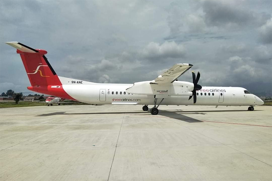 Shree Airlines aircraft diverted due to wheel steering lock