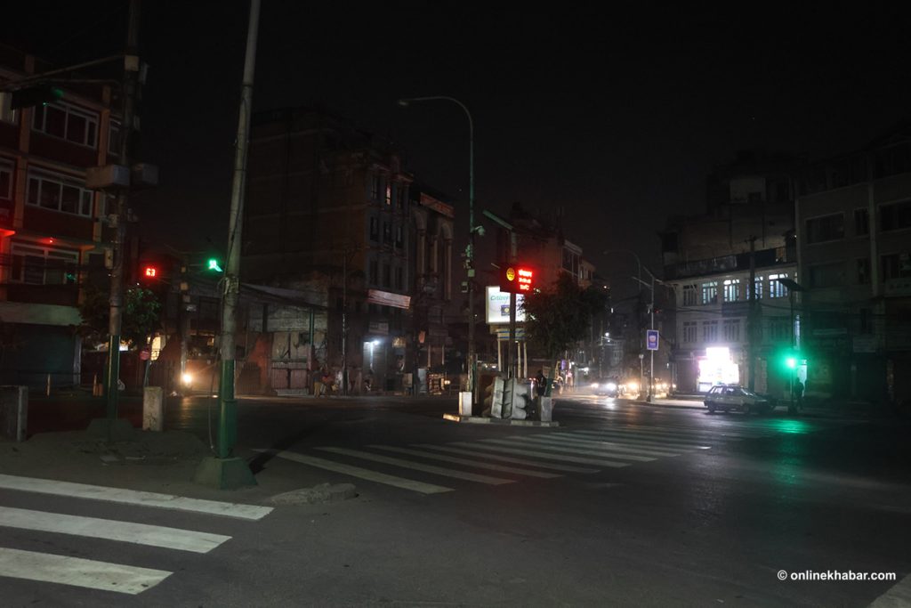 Kathmandu streets left in darkness amid dispute between city and power authority