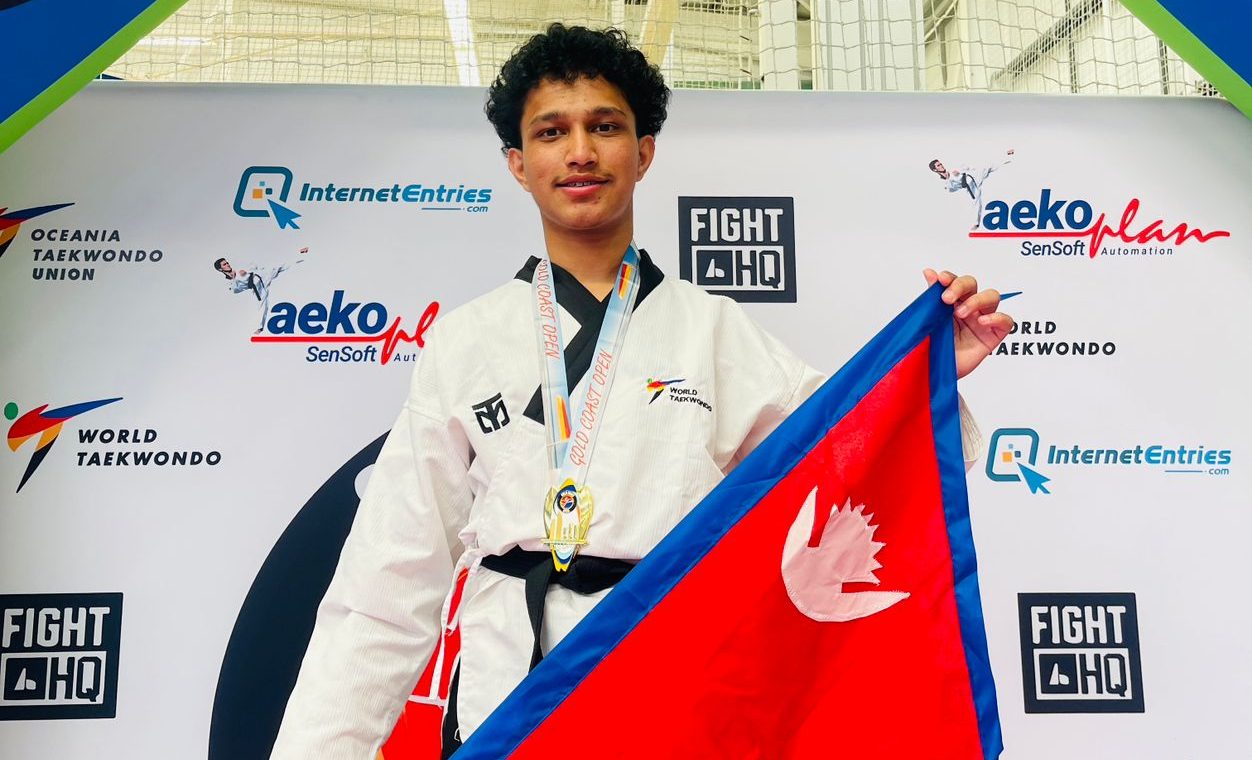 Aadish wins gold medal in Australia