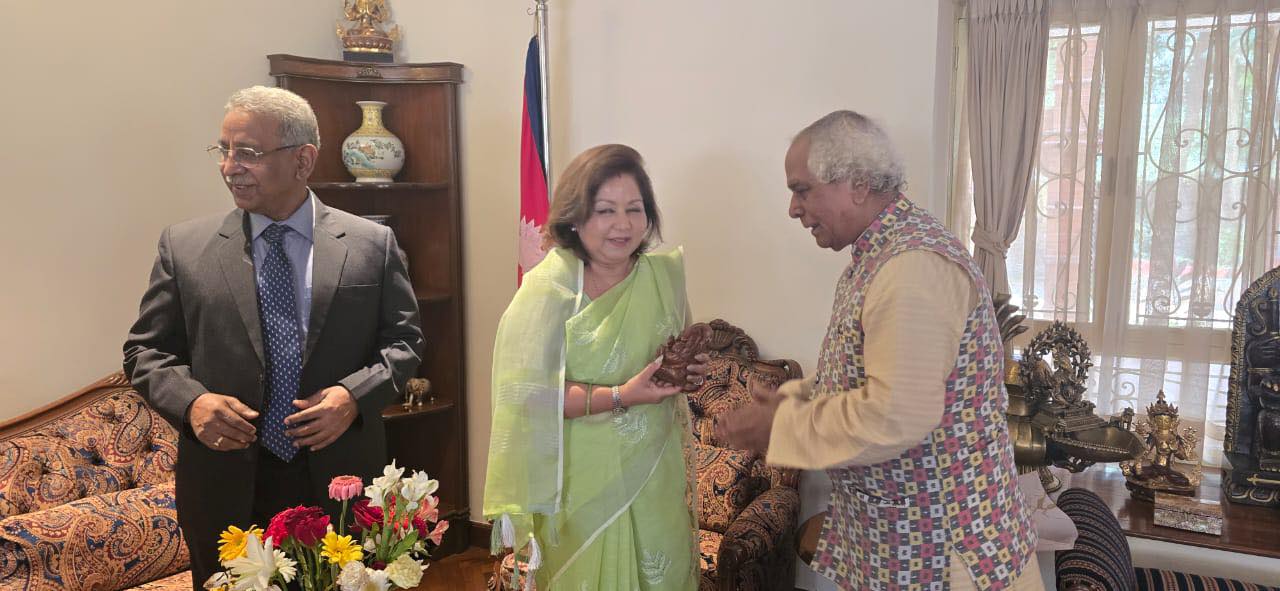KLF team meets Foreign Minister Dr Arzu Rana Deuba
