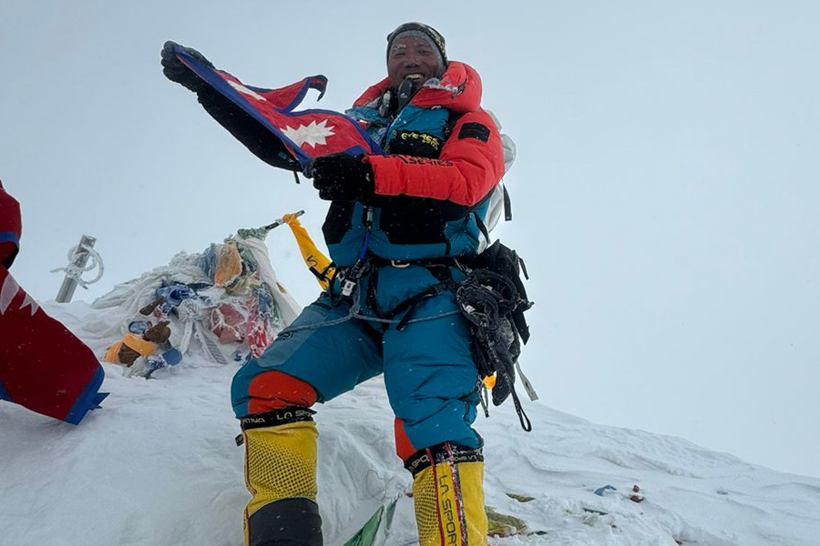 Kami Rita Sherpa reaches Everest Summit for record 31st Time