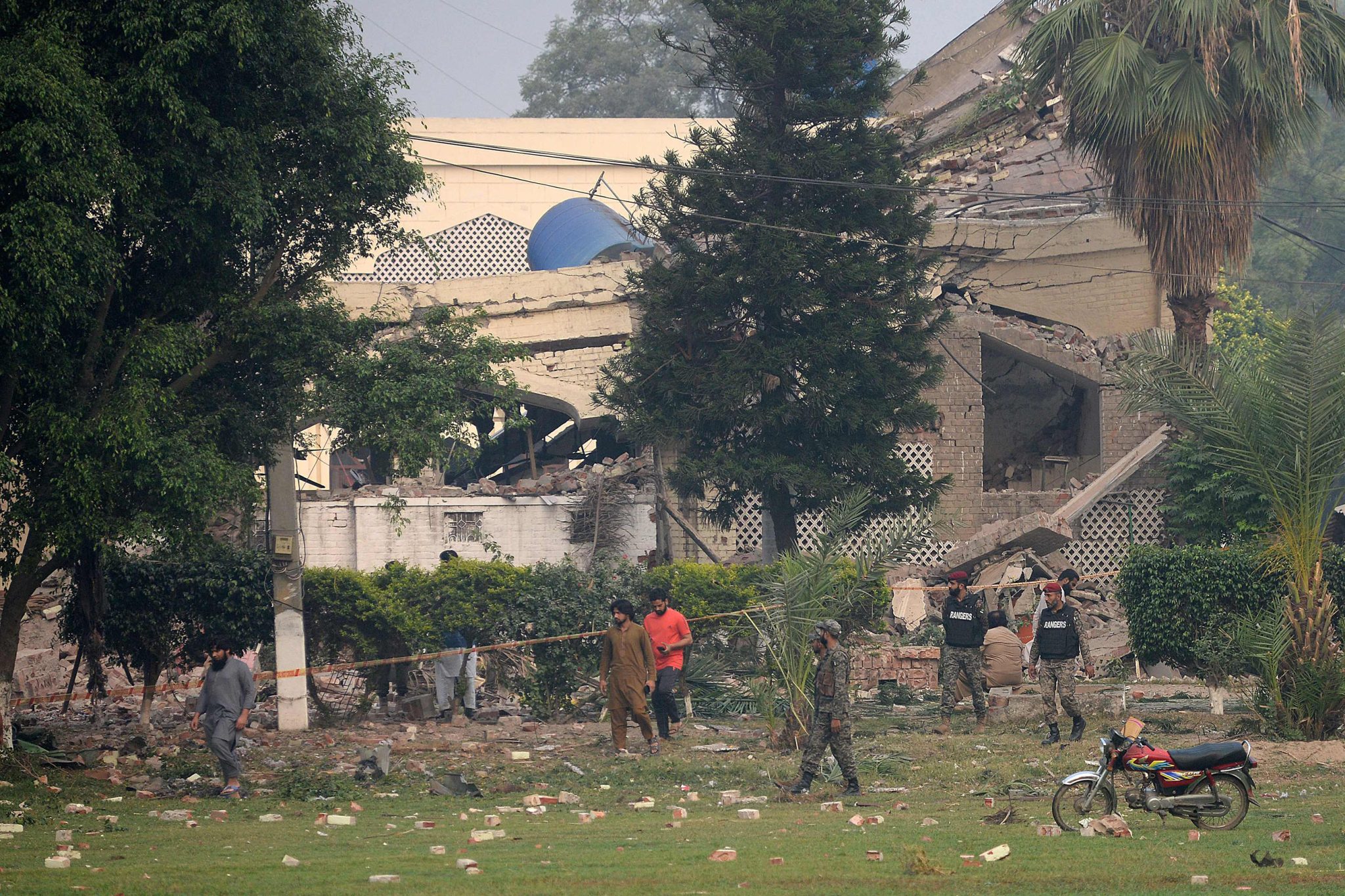 In pictures: Aftermath of India’s missile strike on Pakistan