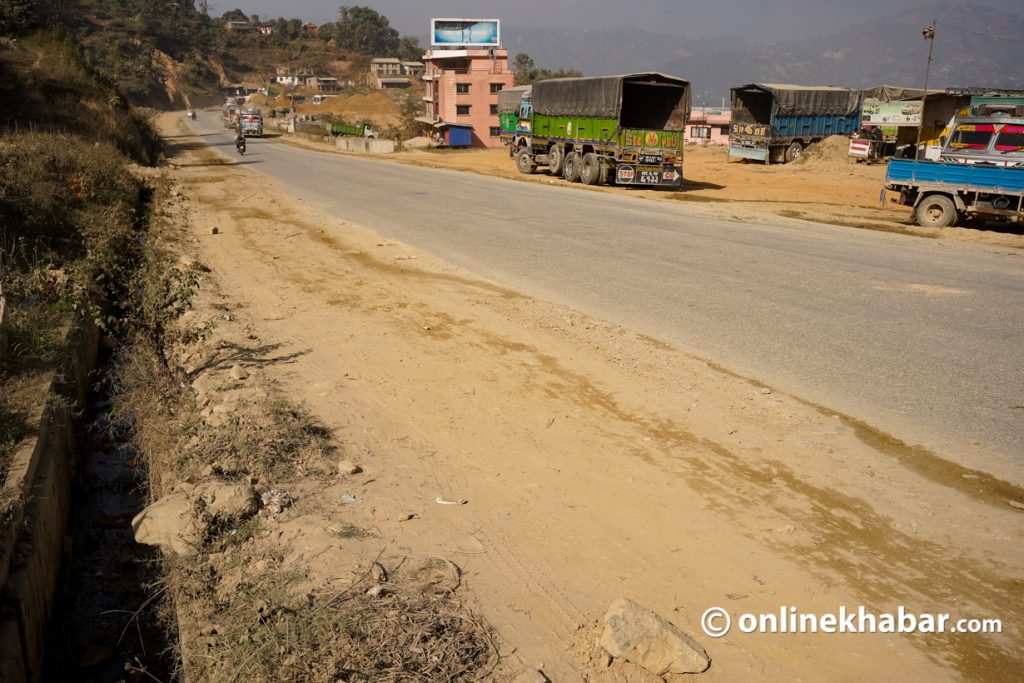 Nagdhunga–Naubise road section to close for 4.5 hours daily from May 24