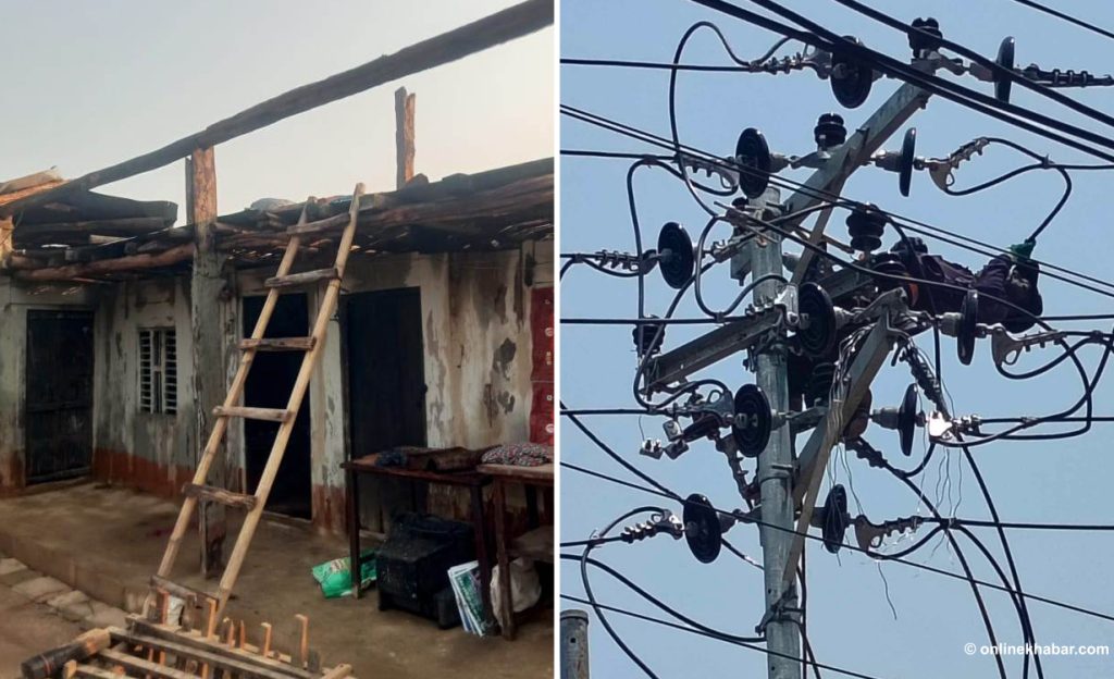 Storm blows off roof, electrocution claims Upesh’s life