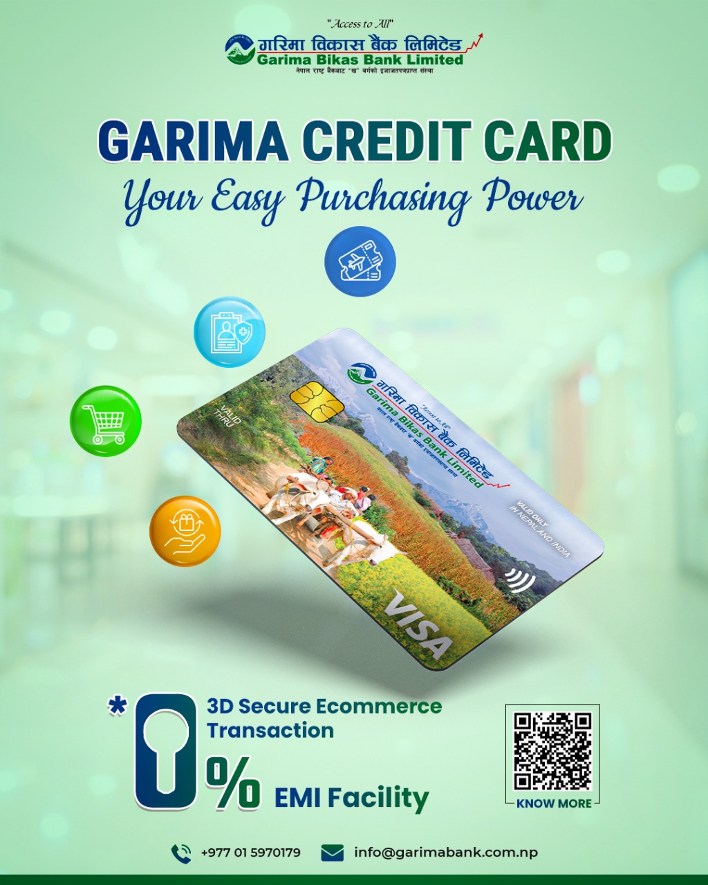 Garima Bikas Bank introduces 3D secure e-commerce and EMI facility