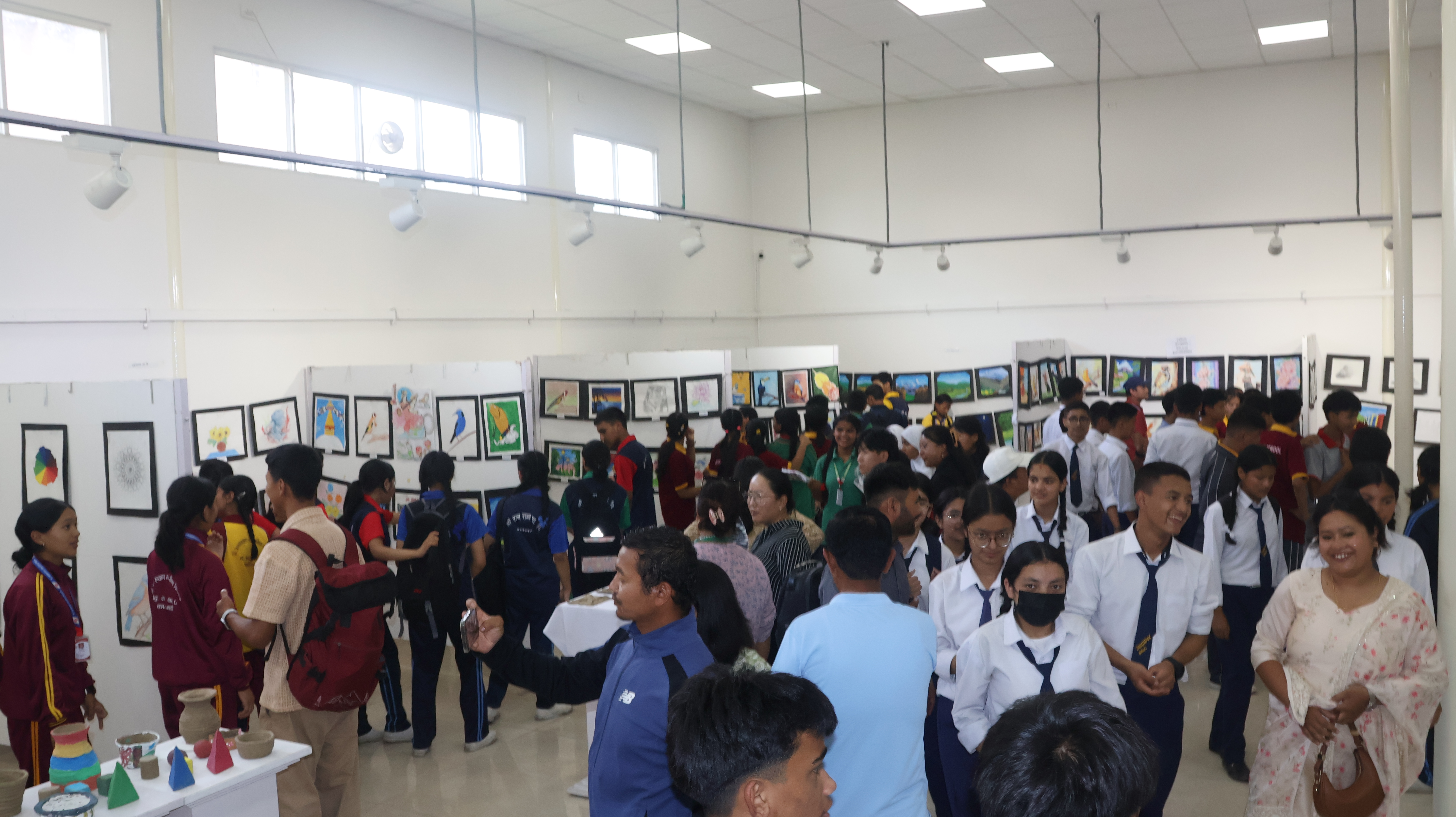 ‘Sketching and Sculpture Exhibition 2082’ kicks off in Kathmandu