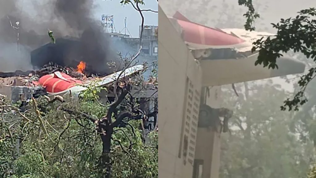 Air India plane crashes 2 minutes after takeoff