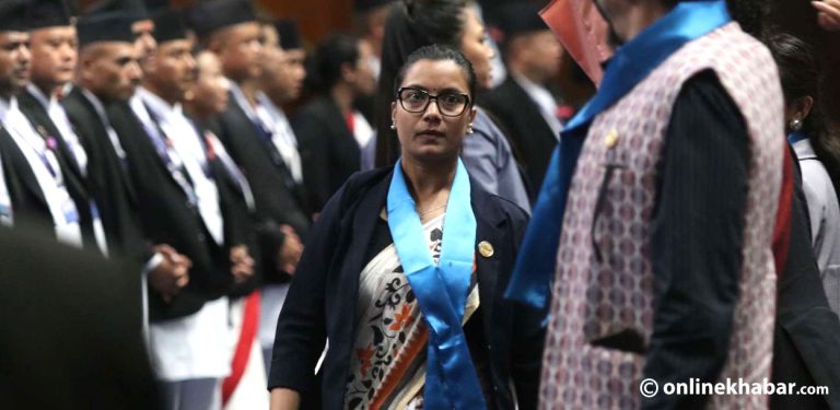 RSP MPs stage protest with blue ribbons over visit visa scandal