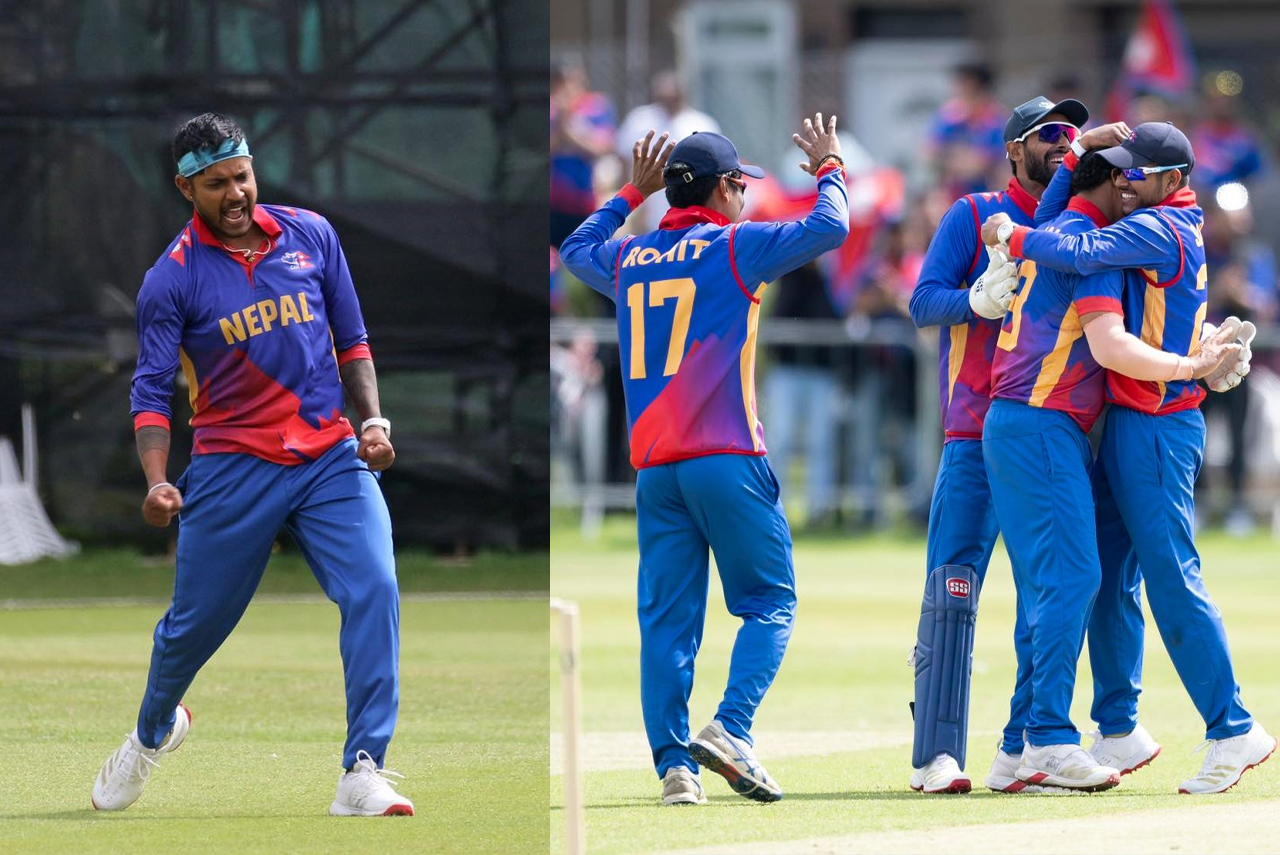 Nepal clinches thrilling 2-wicket win over Scotland in T20I clash