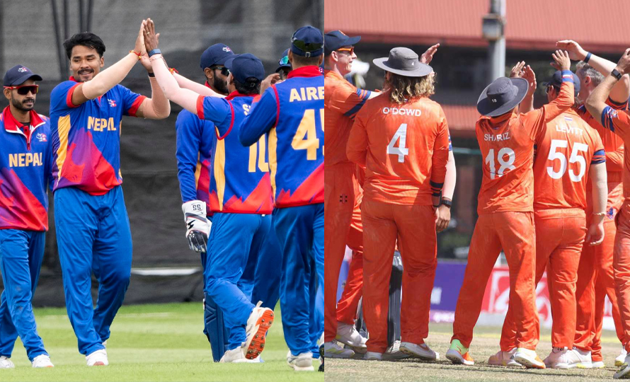 Nepal set to face Netherlands again in Tri-Series