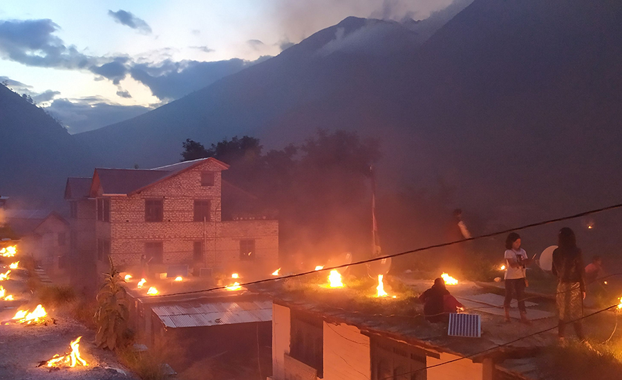 Karnali marks Saune Sankranti and Deuda festival