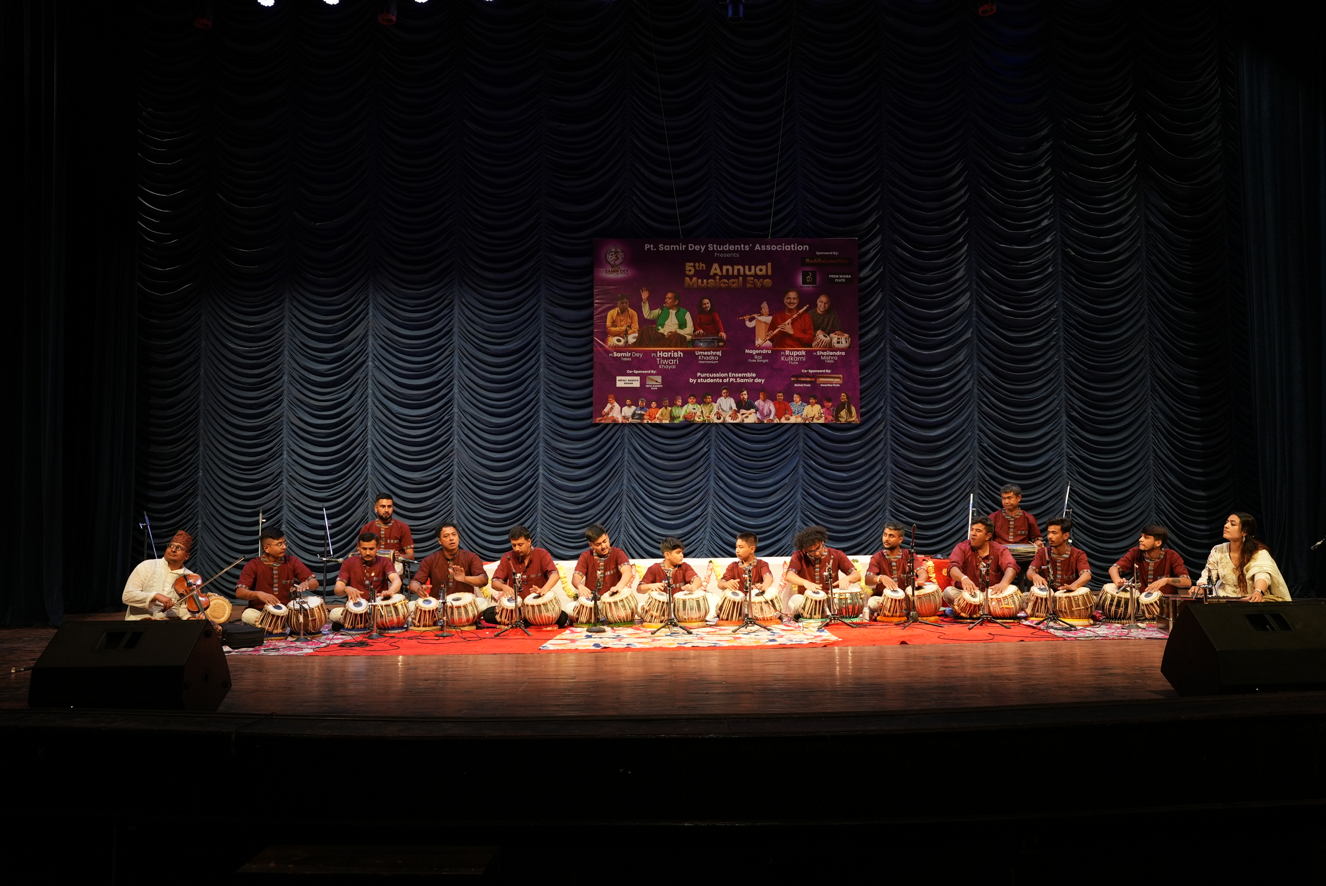 Pandit Samir Dey’s music eve brings together classical maestros