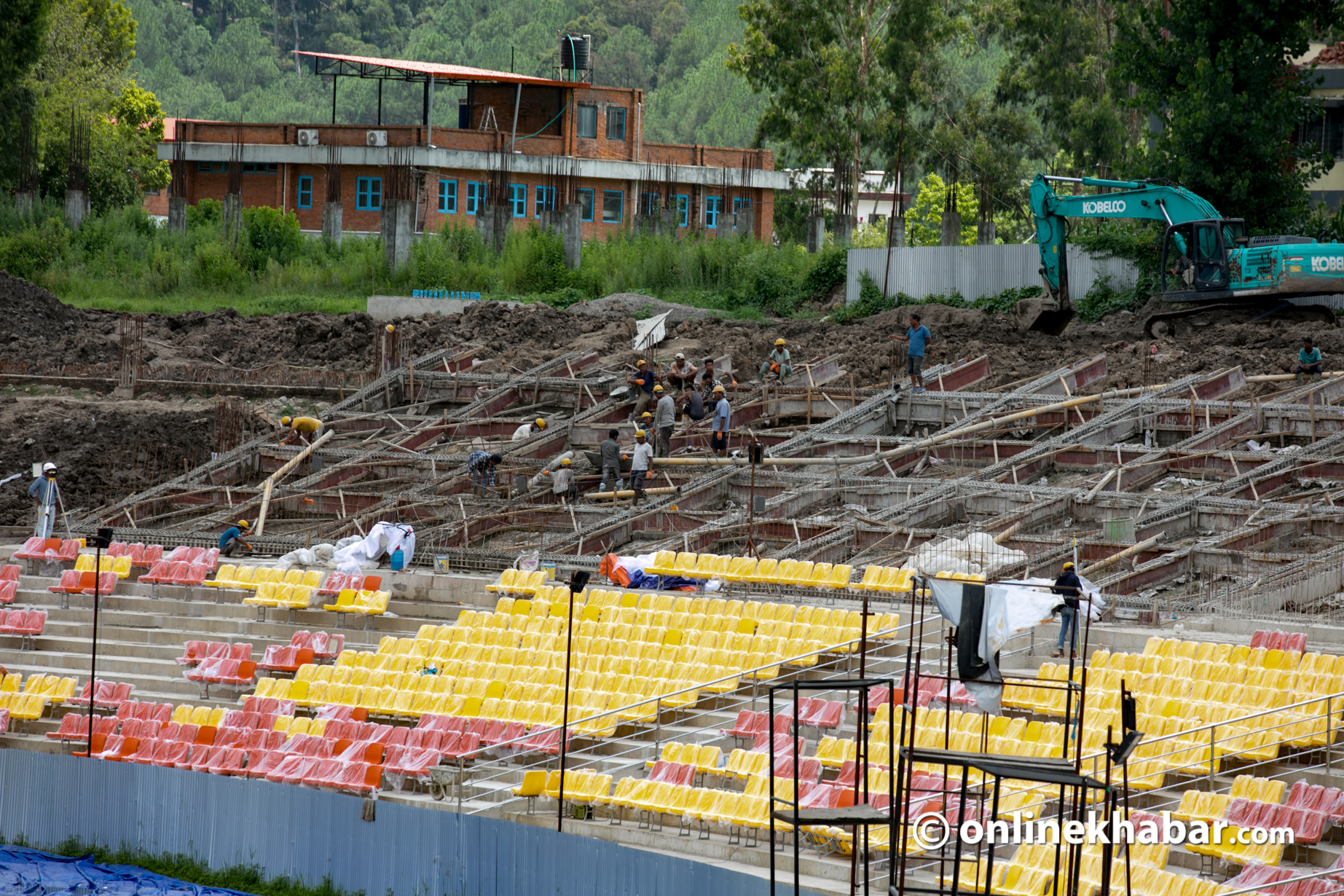 Inside TU Cricket Ground renovation through photo feature